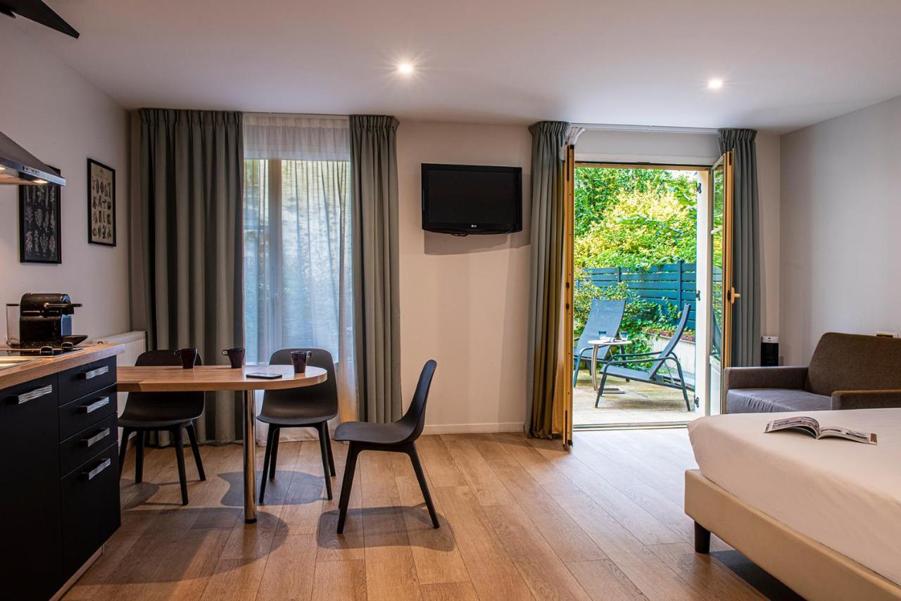 Les Maisons D'Eugene Appart'Hotel - Centre Historique Honfleur Buitenkant foto