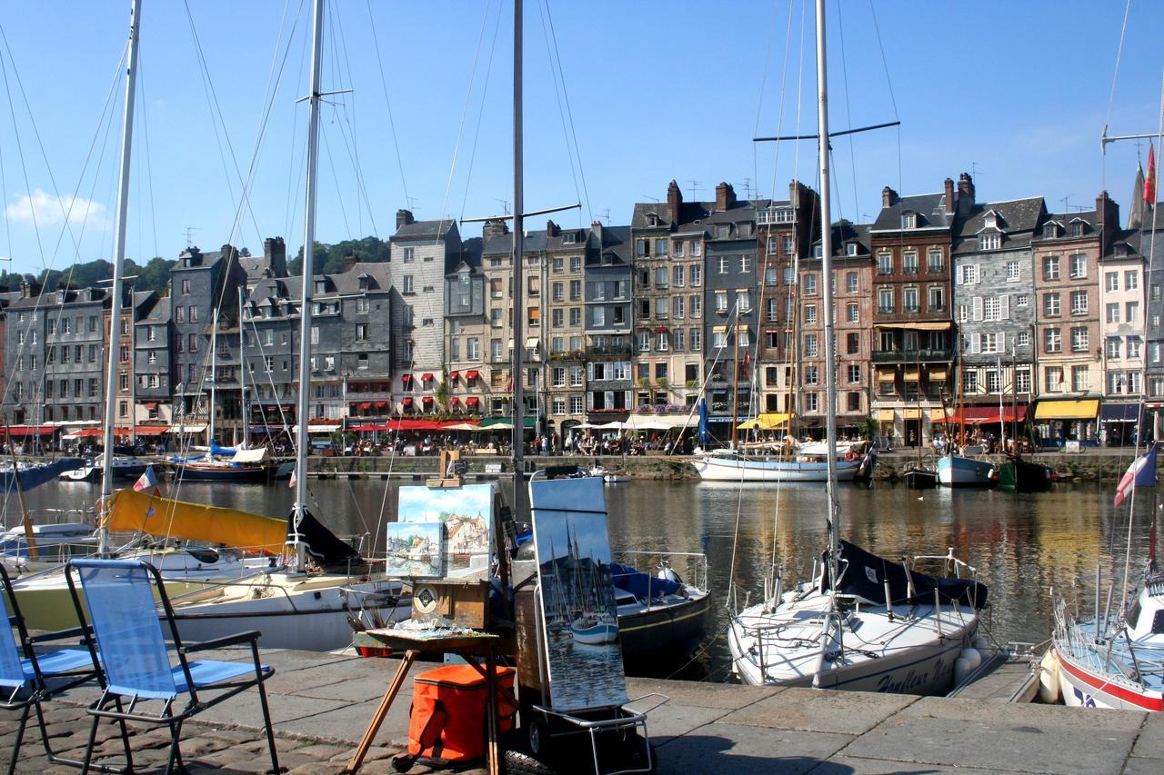 La Maison D'Eugene Appart'Hotel - Centre Historique Honfleur Buitenkant foto